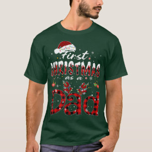 T-shirt Premier Noël en tant que papa Nouveau papa 1er Noë