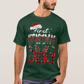 T-shirt Premier Noël en tant que papa Nouveau papa 1er Noë