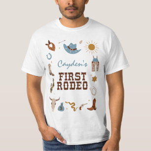 T-shirt Premier Rodeo western cowboy premier anniversaire