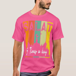 T-shirt Premier Salat 5 fois Jour Conception de la prière 