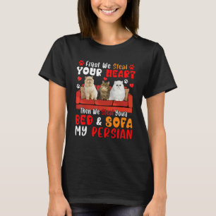 T-shirt Premier Steal Cute Coeur Puis Lit Et Canapé Ma Per