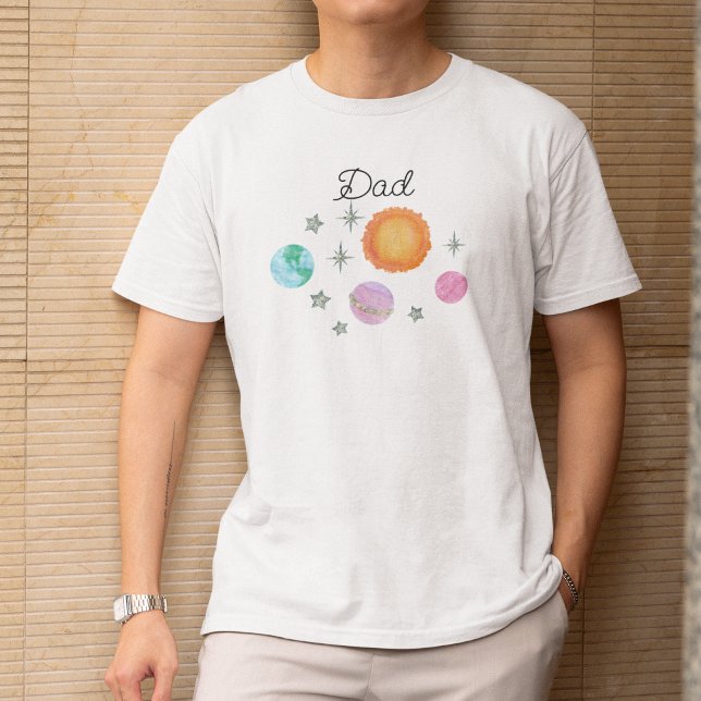 T-shirt Premier voyage rose autour du soleil papa 1er anni (Créateur téléchargé)