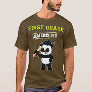 T-shirt Première Année Nécessaire À L'École Primaire Éléme