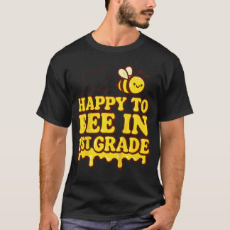 T-shirt Première année Retour à l'école 1ère année Bee Shi