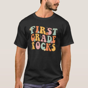 T-shirt Première année Rocks retour à l'école Groovy Homme