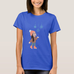 T-shirt Première chute de neige