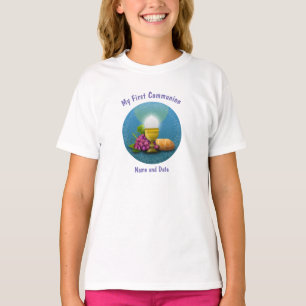T-shirt Première Communion Cadeaux Filles Garçons Eucharis