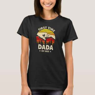 T-shirt Première Dada 2022 Pour Promoted To Paps Nouveaux