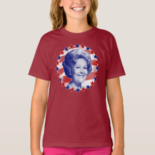 T-shirt Première dame Pat Nixon Étoiles et rayures