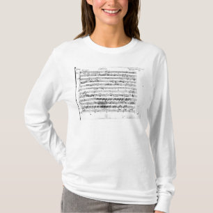 T-shirt Première de Sonate pour le violon et le clavecin