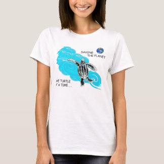 T-shirt Première excursion de la tortue de mer