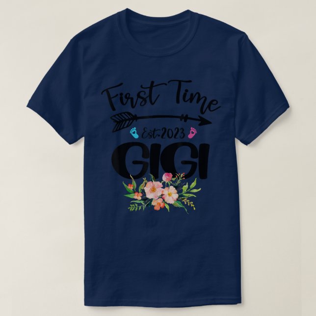 T-shirt Première fois Gigi Est (Design devant)