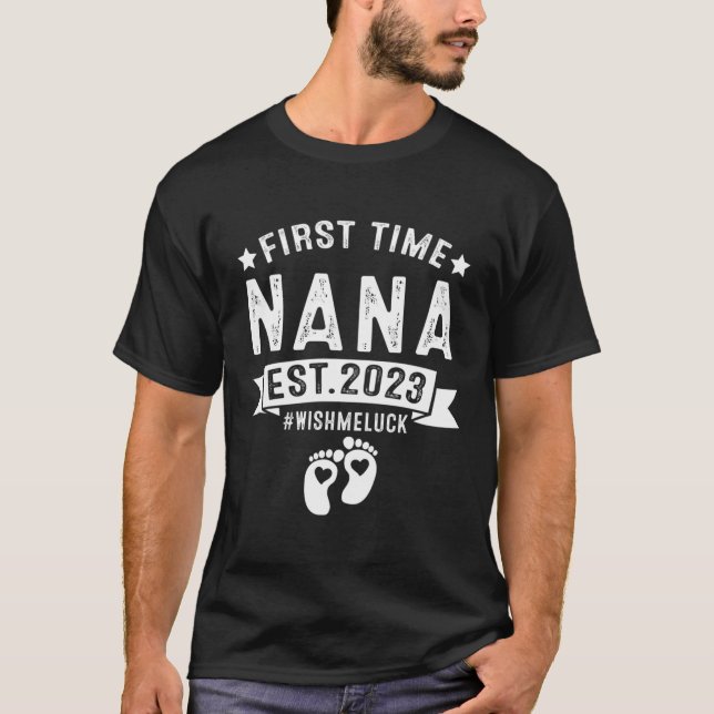 T-shirt Première Fois Nana Laisser Le Spoiling Commencer N (Devant)