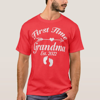 T-shirt Première grand-mère est