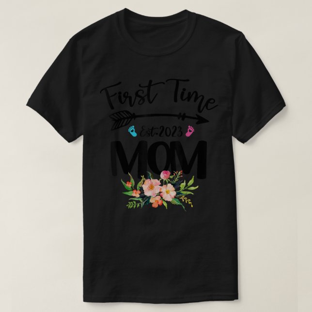 T-shirt Première Maman Est 2246 (Design devant)