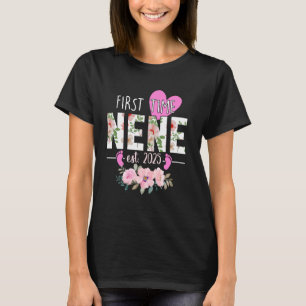 T-shirt Première Nene Est. 2025 Promu À La Nouvelle Grand-