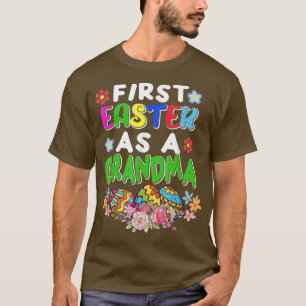 T-shirt Première Pâques Comme Grand-Mère Mignonne Grossess