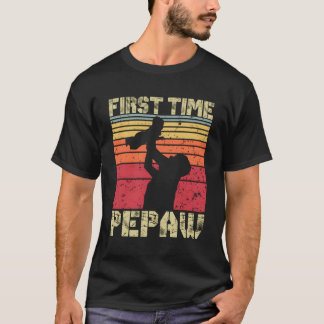 T-shirt Première Pepaw Est2023 Fête des pères Bientôt P