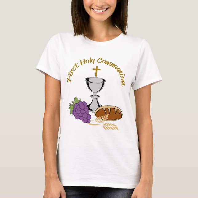 T-shirt Première sainte communion (Devant)