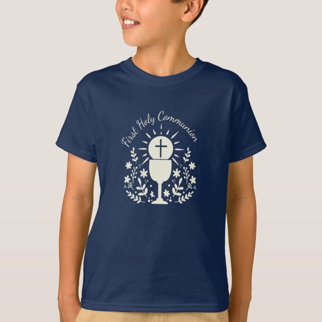 T-shirt Première sainte communion (Devant)
