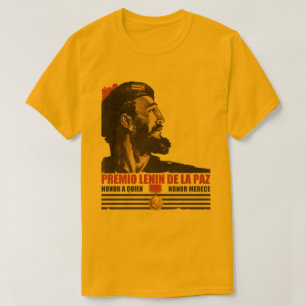 T-SHIRT PREMIO LÉNINE DE LA PAZ