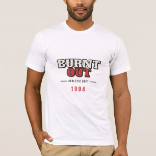 T-Shirt Premium Athlétique Rétro Université Épuisé