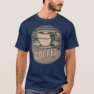 T-Shirt Premium Café Vintage Rétro