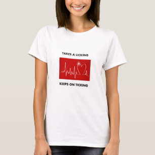 T-shirt Prend un lèchement - continue au coutil