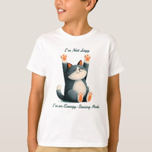 T-shirt Prendre des siestes professionnelles Chat drôle en