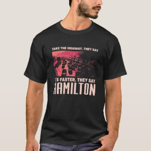 T-shirt Prendre La Route Hamilton Humour Canada Circulatio