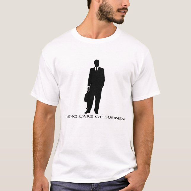 T-shirt Prendre soin des affaires (Devant)