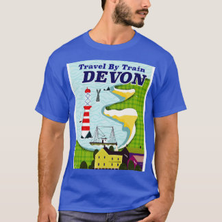 T-shirt Prendre un train pour Devon