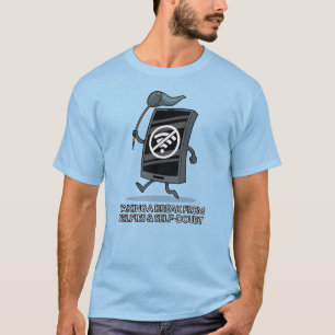 T-shirt Prendre une pause de Selfies & Self-Doubt