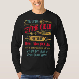 T-shirt Prendre Une Retraite Sarcastique Plus Âgée Sortir