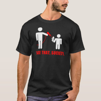 T-shirt Prenez cela, crème glacée