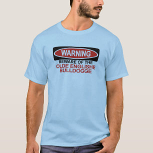 T-shirt Prenez garde d'Englishe d'antan Bulldogge