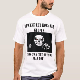 T-shirt Prenez garde du Groper de Kokanee