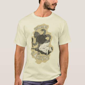 T-shirt Prenez garde du Kraken