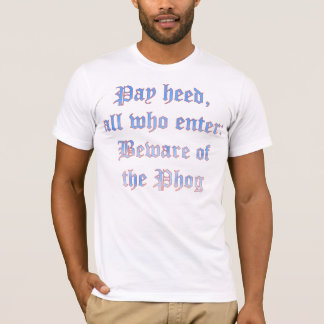 T-shirt Prenez garde du Phog