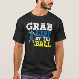 T-shirt Prenez La Vie Par Le Ball Dodgeball Duck Dip Dive 
