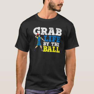 T-shirt Prenez La Vie Par Le Ball Dodgeball Duck Dip Dive
