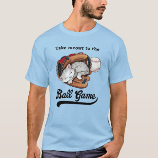 T-shirt Prenez Meowt au jeu de balle - avantage commercial