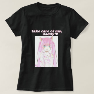 T-shirt Prenez soin de moi, chemise de papa