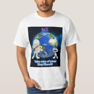 T-shirt Prenez soin de votre planète minuscule
