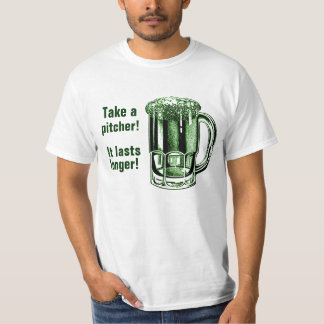 T-shirt Prenez un broc qu'il dure plus longtemps !