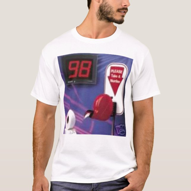 T-shirt Prenez un nombre (Devant)