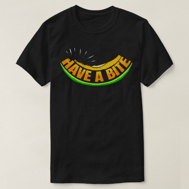 T-shirt Prenez Un Petit Morceau De Cette Pastèque Végétari (Design devant)