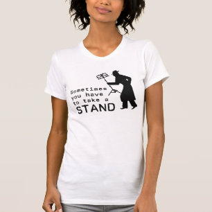 T-shirt Prenez un support