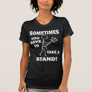 T-shirt Prenez un support