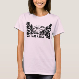 T-shirt Prenez une citation Hippique paysage montagnard mo